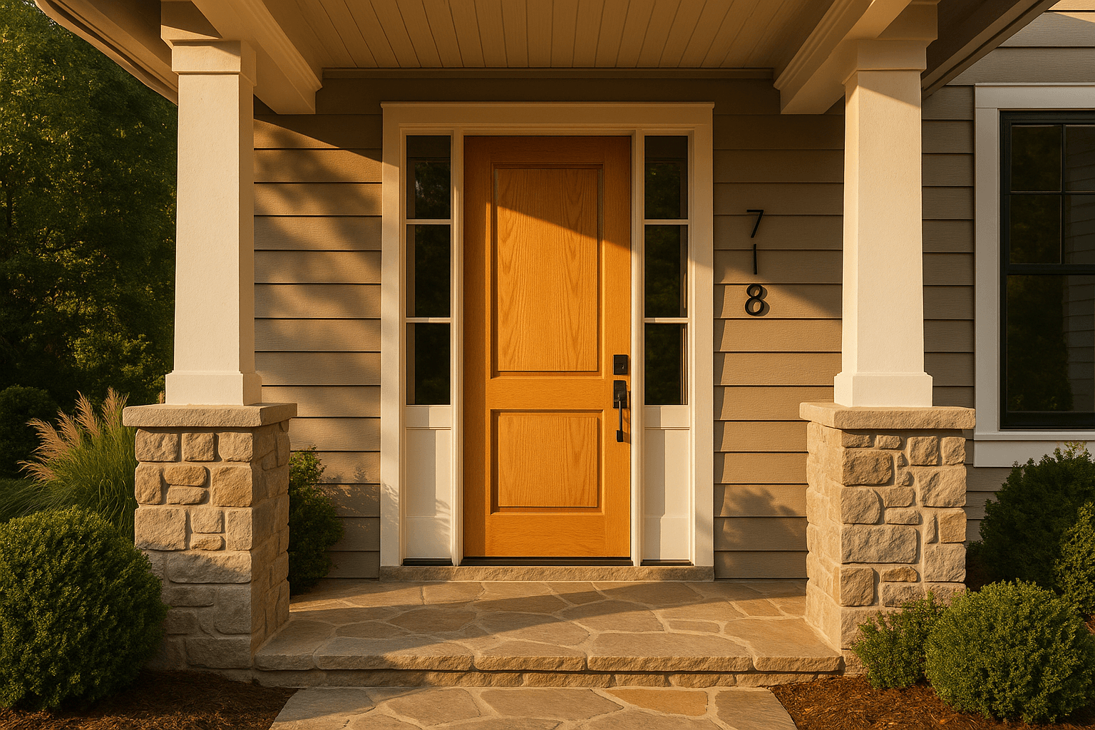 1-panel Fiberglass — Exterior Doors