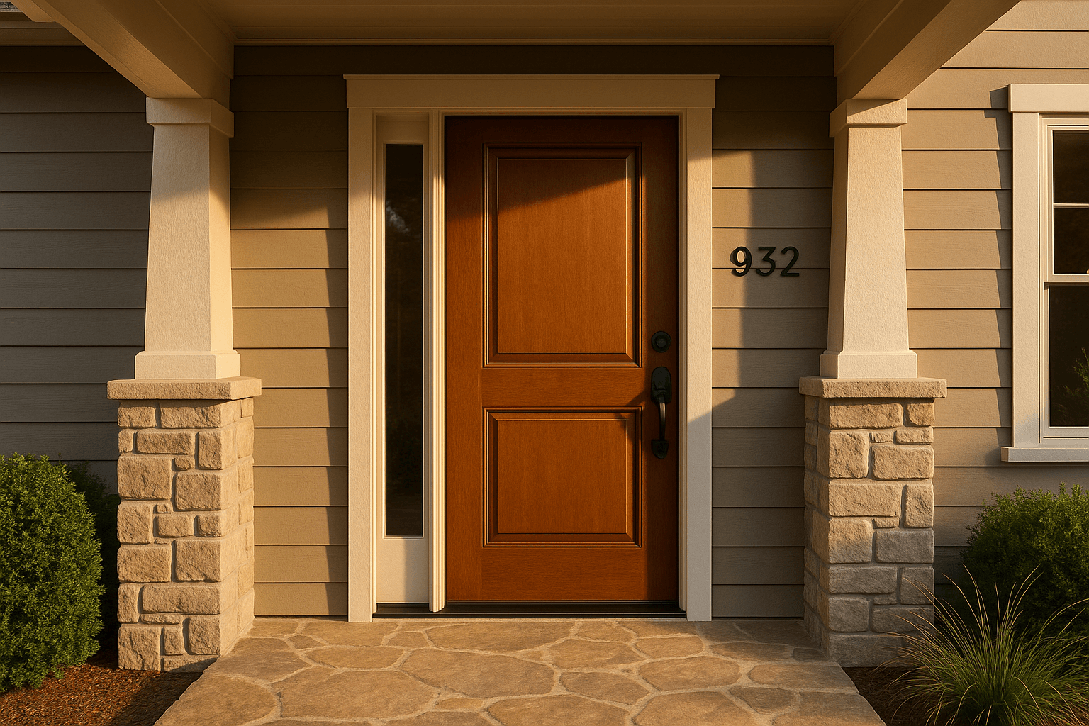 2-panel Fiberglass — Exterior Doors