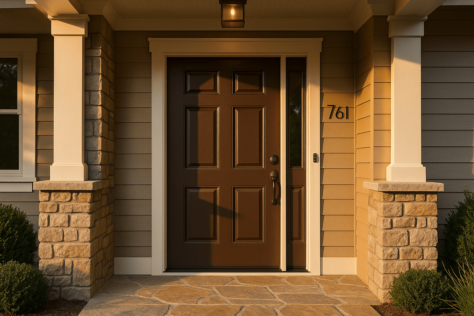 6 Panel Fiberglass — Exterior Doors
