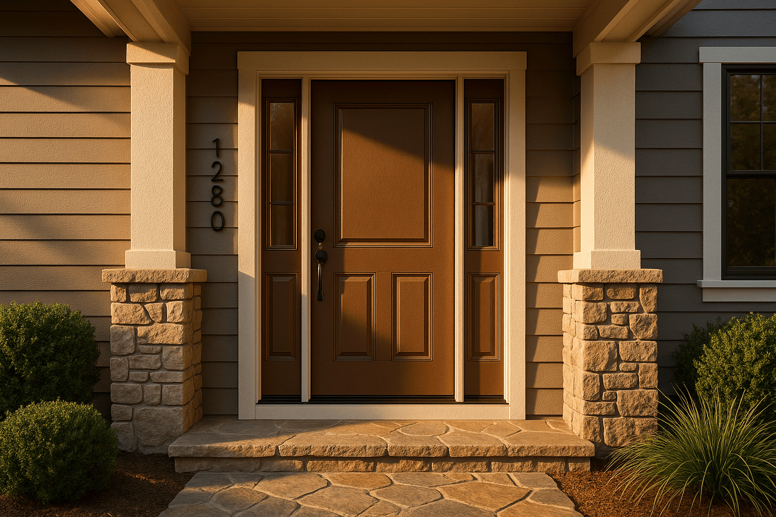 Codel Textured Fiberglass — Exterior Doors