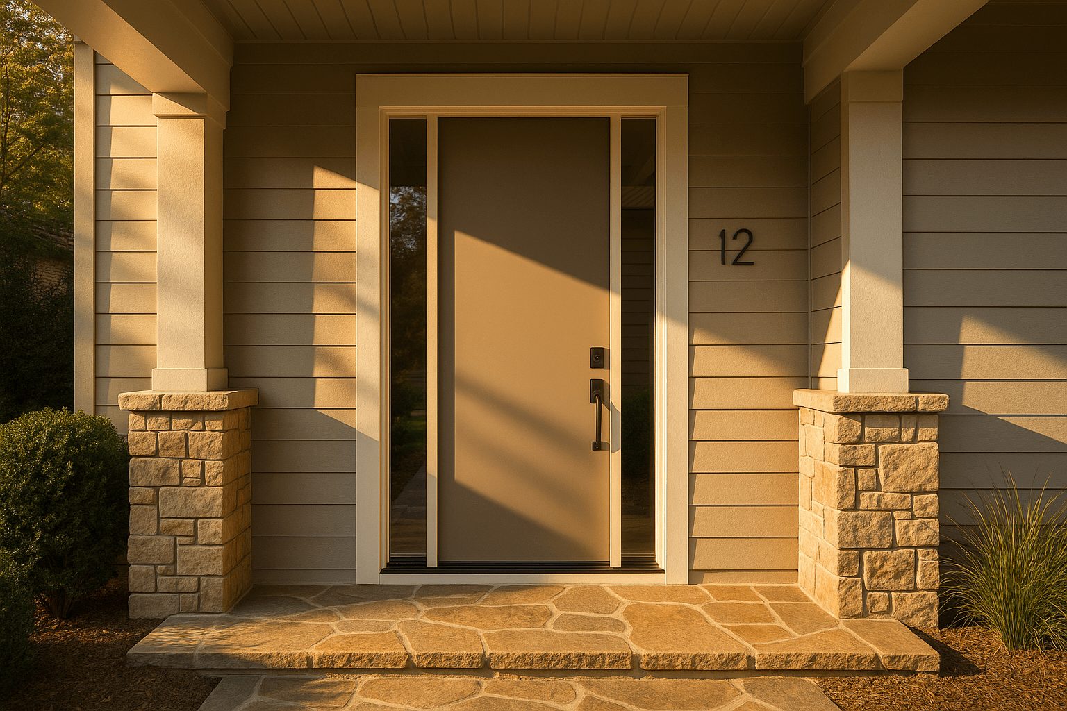 Flat — Exterior Doors