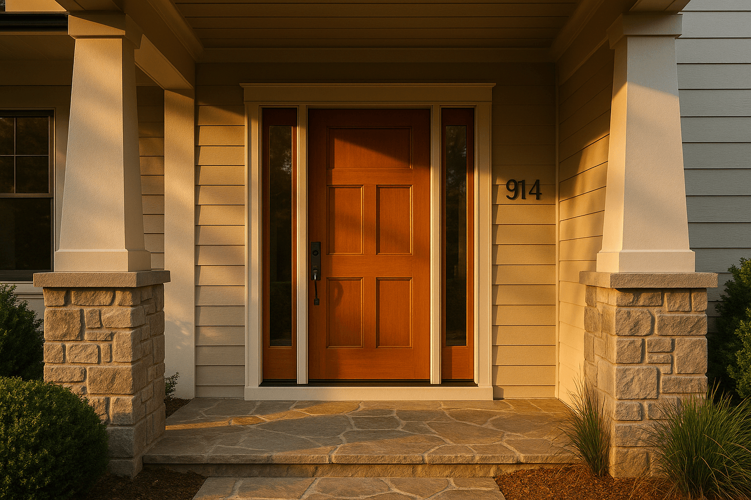 Kerf Jamb Legs — Exterior Doors