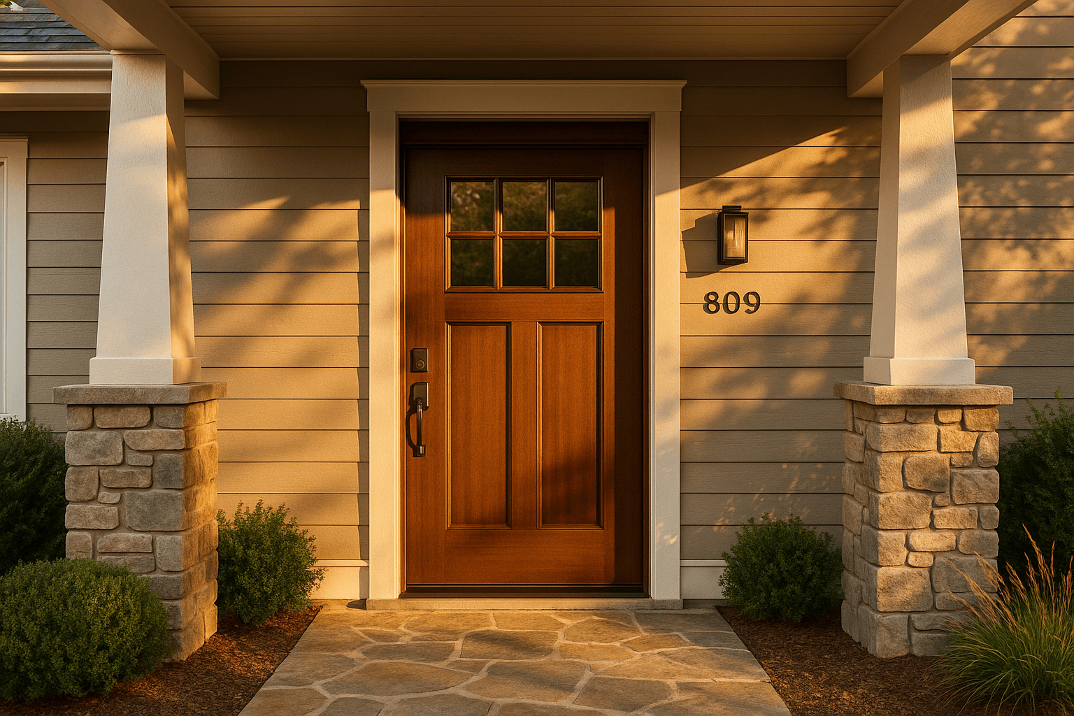 Masonite Fiberglass Barrington — Exterior Doors
