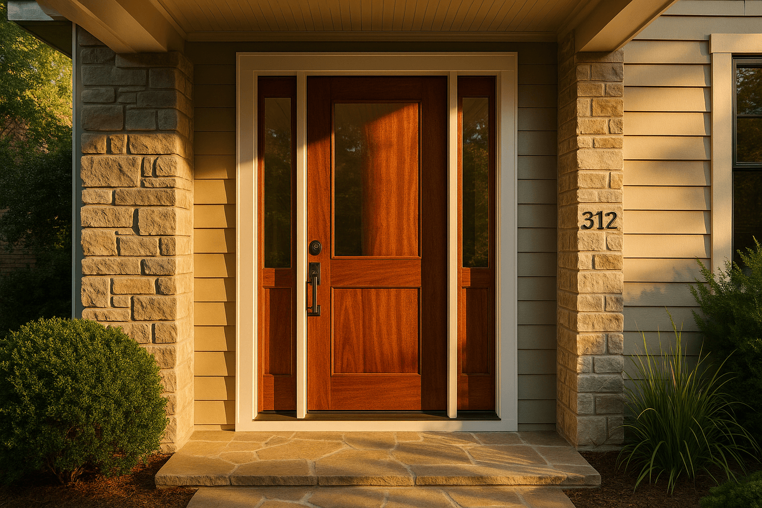 Solid Core Fiberglass — Exterior Doors