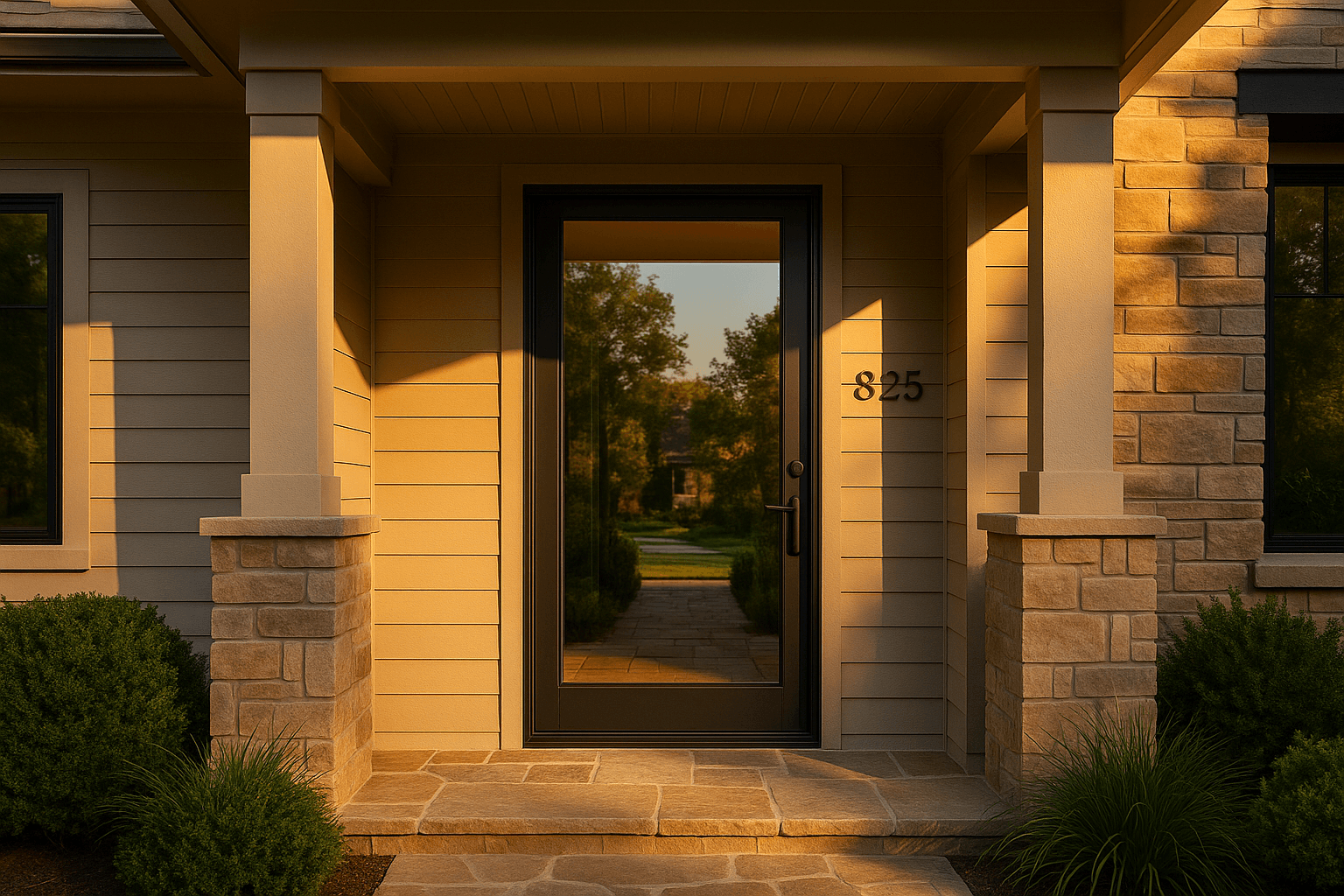 Therma-Tru Veris Hinged Glass — Exterior Doors