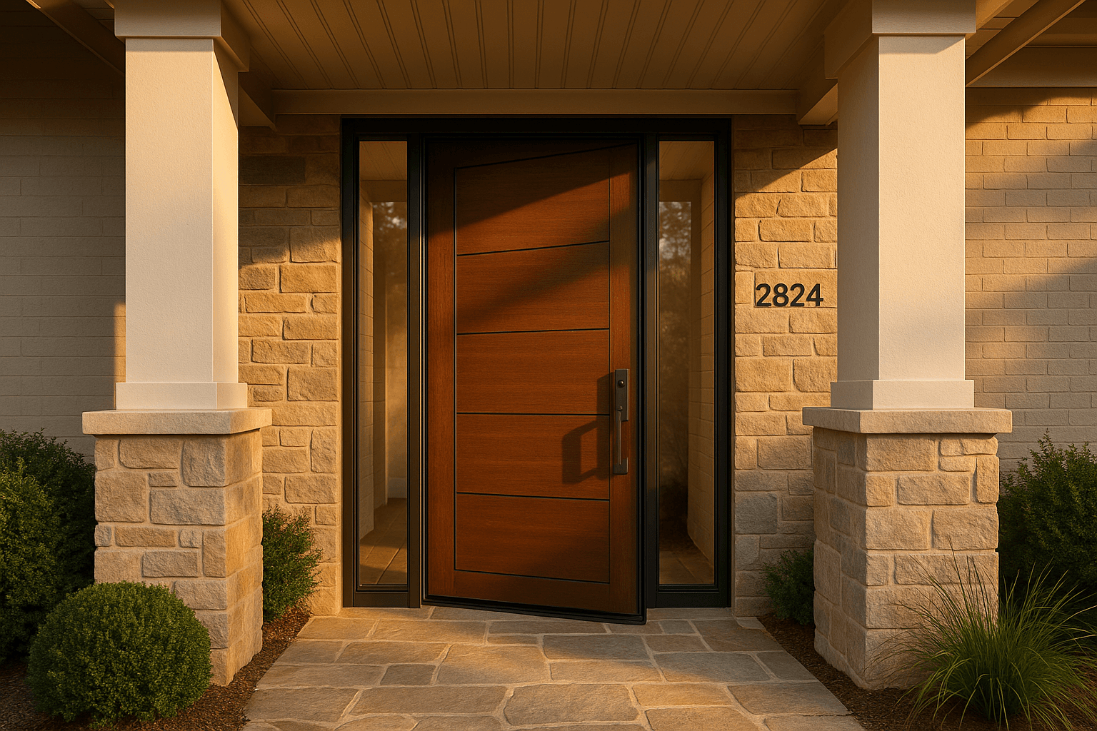 Therma-Tru Veris Pivot Entry — Exterior Doors