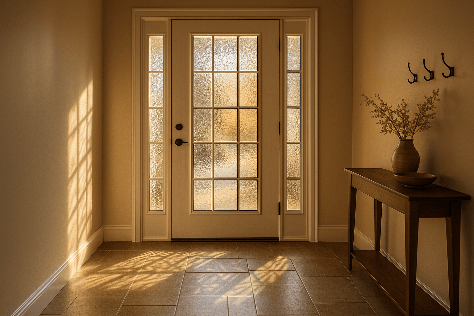 6-panel Fiberglass — Glass & Inserts