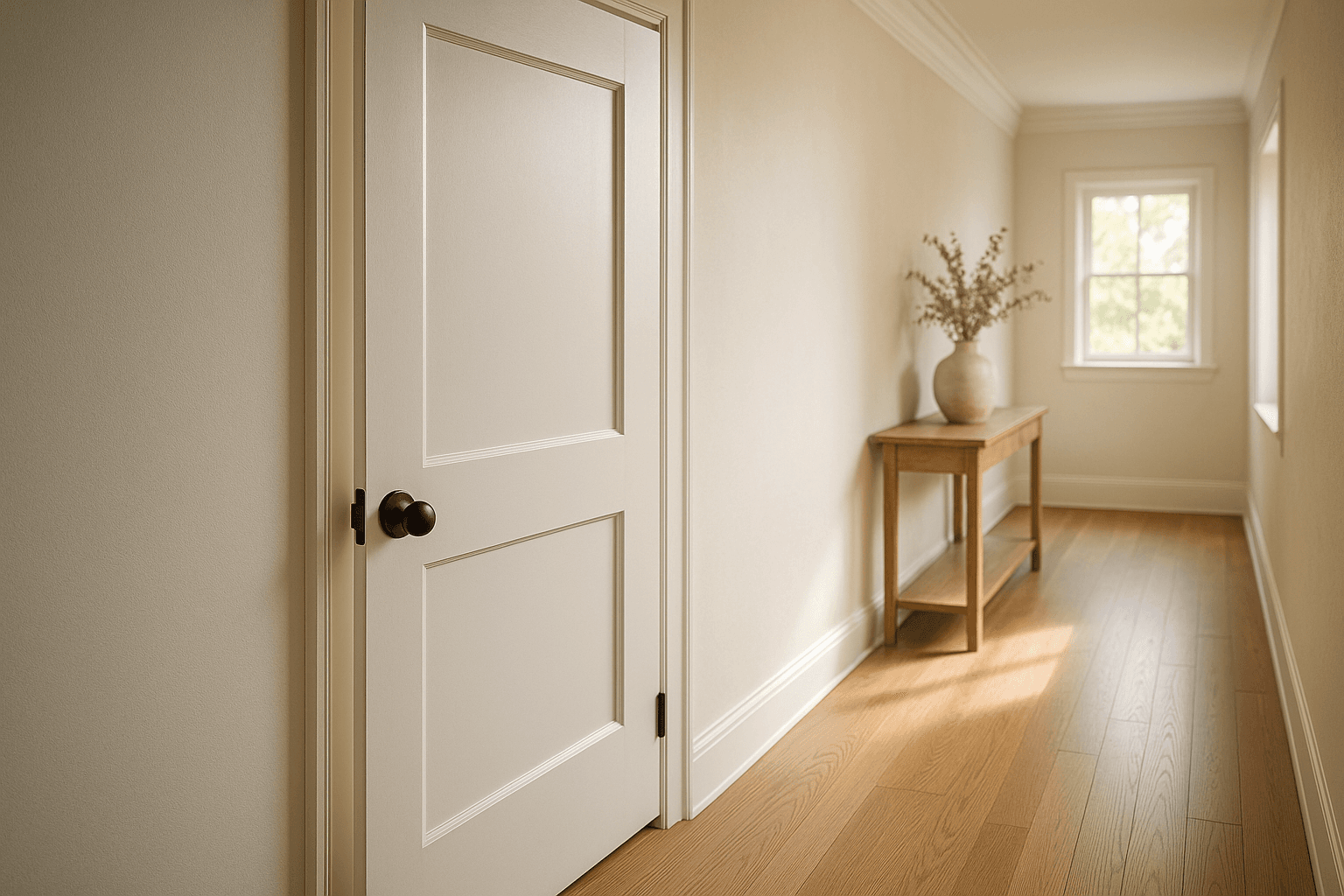 1-panel Shaker Solid Core — Interior Doors