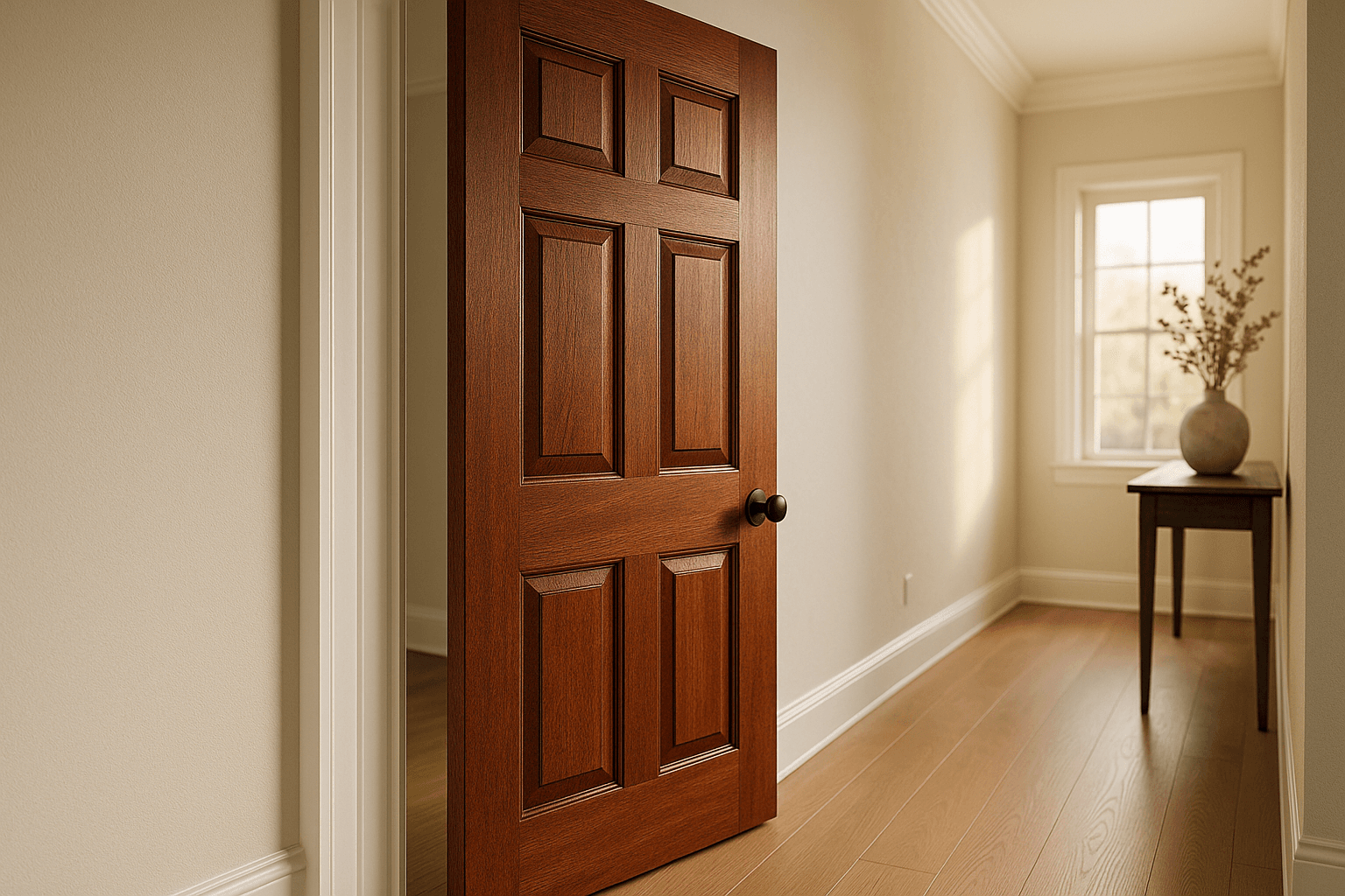 6 Panel Mahogany — Interior Doors