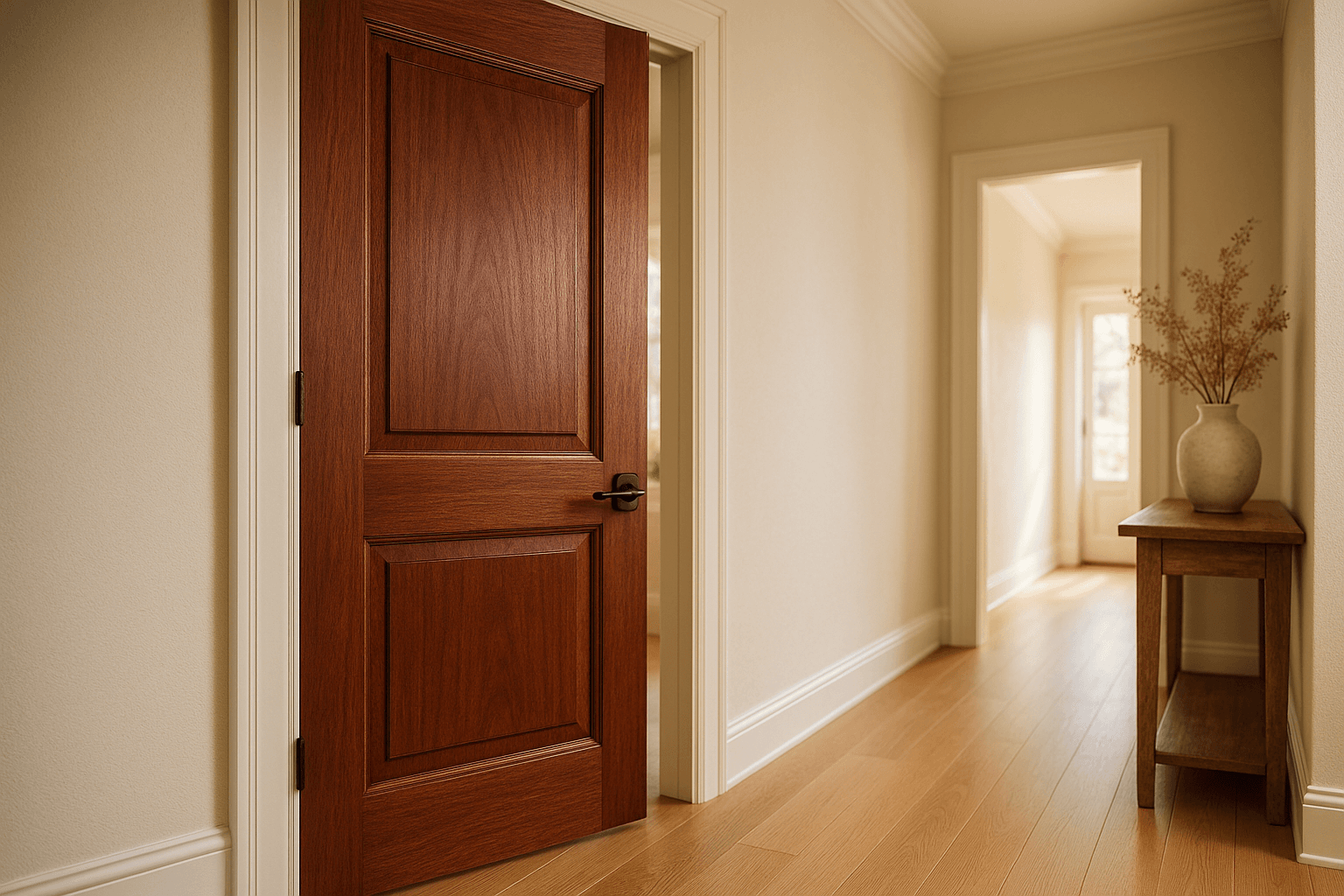 Hoelscher Mahogany Grain — Interior Doors
