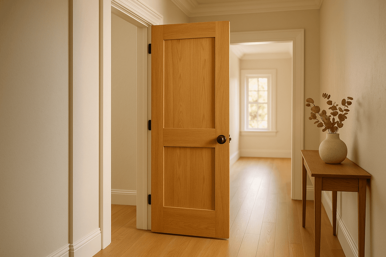 Simpson 782 FP Shaker Flat Panel — Interior Doors
