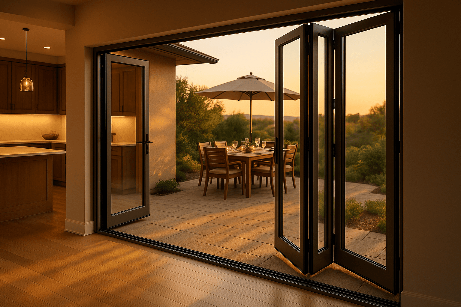 Therma-Tru Veris Folding Glass — Patio & Sliding Doors