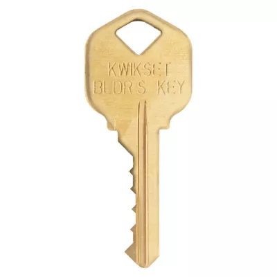 Kwikset 5 Pin, Solid Bow Builder Key, 50CT, Blank — manufacturer family view