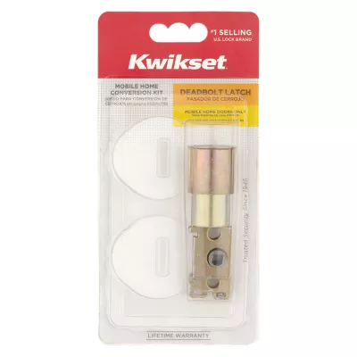 Kwikset Deadbolt Latch - Mobile Home Conversion Kit — manufacturer family view