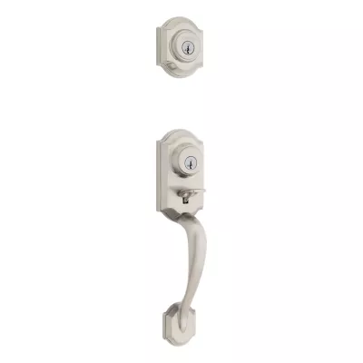 Kwikset Montara Handleset - Deadbolt Keyed One Side (Exterior Only) - featuring SmartKey — manufacturer family view