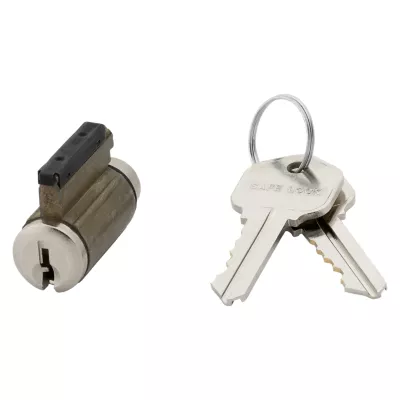 Kwikset Single Cylinder Plug in Silver for Levers — manufacturer family view