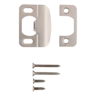 Kwikset Knob-Lever Round Corner Adjustable Extended Lip Strike — manufacturer family view