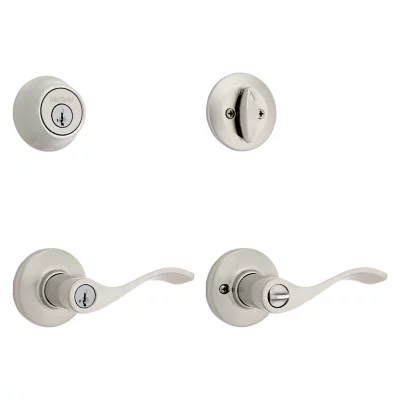 Kwikset Balboa Security Set - Deadbolt Keyed One Side - featuring SmartKey