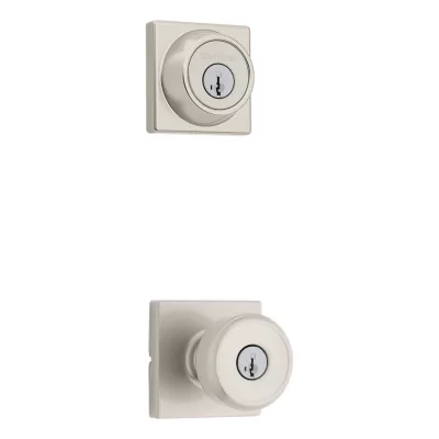 Kwikset Maven Square Security Set - Deadbolt Keyed One Side - featuring SmartKey — manufacturer family view