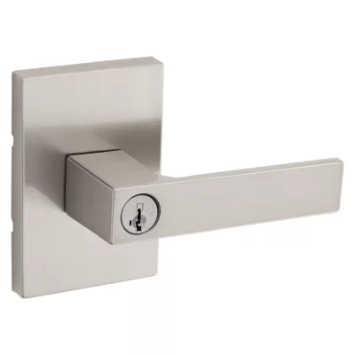Kwikset Singapore Lever (Rectangle) - Keyed - featuring SmartKey — manufacturer family view