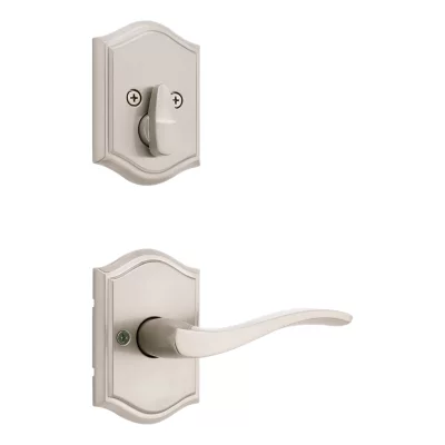 Kwikset Sedona and Deadbolt Interior Pack (Arched)- Right Handed - Deadbolt Keyed One Side - for Signature Series 818 Handlesets — manufacturer family view