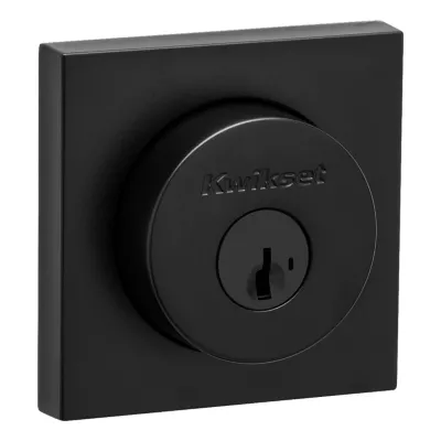 Kwikset 158 Square Deadbolt - Keyed One Side - featuring SmartKey — manufacturer family view