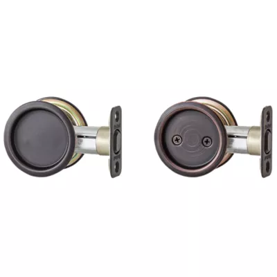 Kwikset 93340 - Round Pocket Door Lock — manufacturer family view