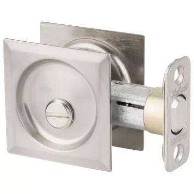 Kwikset 93350 - Square Pocket Door Lock