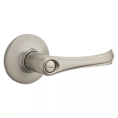 Kwikset Burbank Push Button Lever - Bed/Bath — manufacturer family view