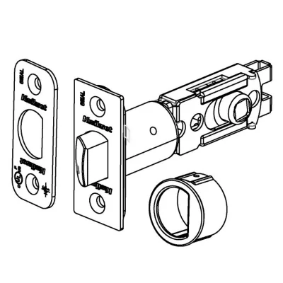 Kwikset 6AL Plain Latch - Non-UL — manufacturer family view