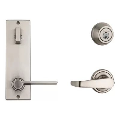 Kwikset Metal Interconnect Levers - 780 Deadbolt with Kingston and Ladera Passage Lever — manufacturer family view