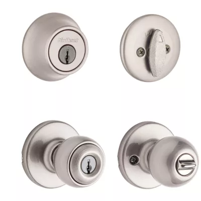 Kwikset Polo Security Set - Deadbolt Keyed One Side - featuring SmartKey