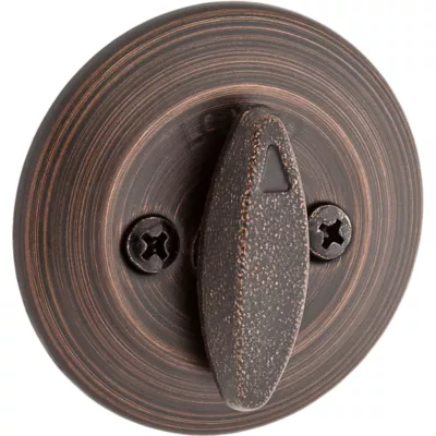 Kwikset 663 One Sided Deadbolt - Thumb Turn Only — manufacturer family view