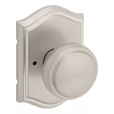 Kwikset Sora Knob (Arched) - Bed/Bath — manufacturer family view