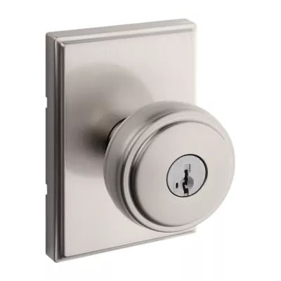 Kwikset Sora Knob (Rectangle) - Keyed - featuring SmartKey — manufacturer family view
