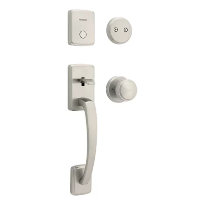 Kwikset Brentford Pull with Sora Knob (Round) — manufacturer family view