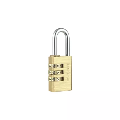 Kwikset 1-1/8 in Brass Combination Padlock — manufacturer family view