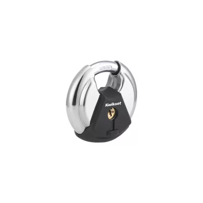 Kwikset 2-3/4 in Discus Padlock with Boron Carbide Shackle — manufacturer family view