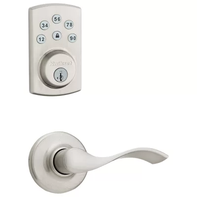 Kwikset Powerbolt2 Electronic Deadbolt with Balboa Lever — manufacturer family view