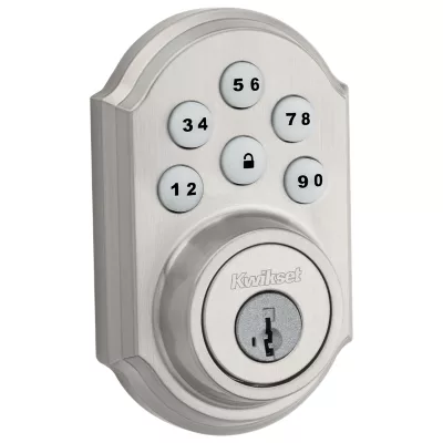 Kwikset 909 SmartCode Traditional Electronic Deadbolt — manufacturer family view