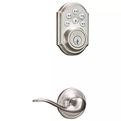 Kwikset 909 Smartcode Traditional Electronic Deadbolt with Tustin Lever