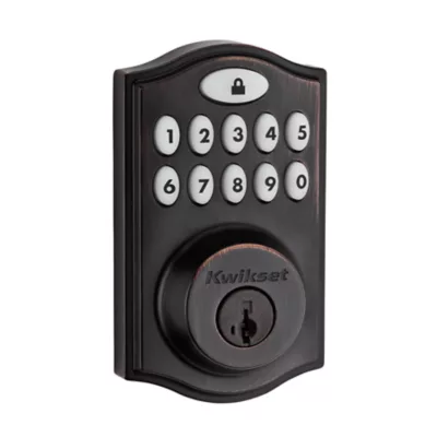 Kwikset 914 SmartCode Traditional Electronic Deadbolt with Zigbee Technology — manufacturer family view