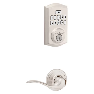 Kwikset 260 Smartcode Traditional Electronic Deadbolt with Tustin Lever