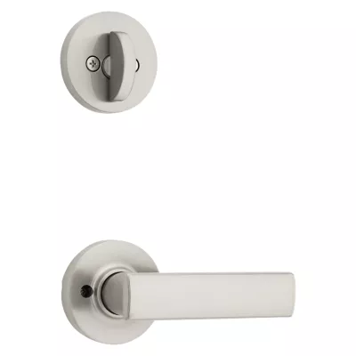 Kwikset Breton and Deadbolt Interior Pack (Round) - Deadbolt Keyed One Side - for Kwikset Series 687 and 800 Handlesets — manufacturer family view