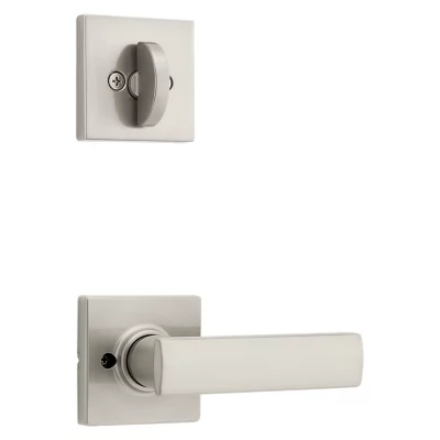 Kwikset Breton and Deadbolt Interior Pack (Square) - Deadbolt Keyed One Side - for Kwikset Series 687 and 800 Handlesets — manufacturer family view