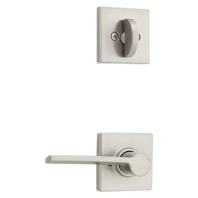 Kwikset Ladera and Deadbolt Interior Pack (Square) - Right Handed - Deadbolt Keyed One Side - for Kwikset Series 687 and 800 Handlesets — manufacturer family view