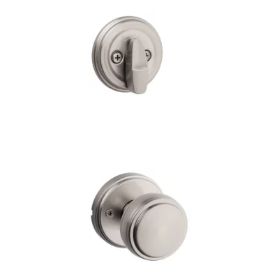 Kwikset Sora and Deadbolt Interior Pack (Round) - Deadbolt Keyed One Side - for Signature Series 800 and 687 Handlesets — manufacturer family view