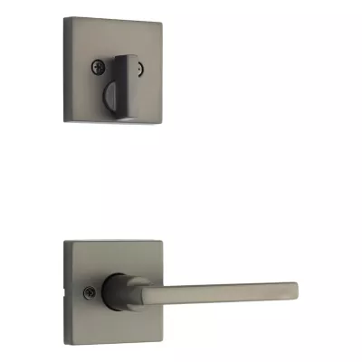 Kwikset Halifax and Deadbolt Interior Pack (Square) - Deadbolt Keyed One Side - for Signature Series 814 and 818 Handlesets — manufacturer family view
