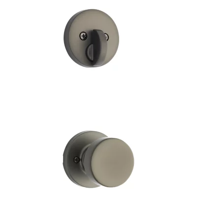 Kwikset Pismo and Deadbolt Interior Pack (Round) - Deadbolt Keyed One Side - for Signature Series 814 and 818 Handlesets — manufacturer family view