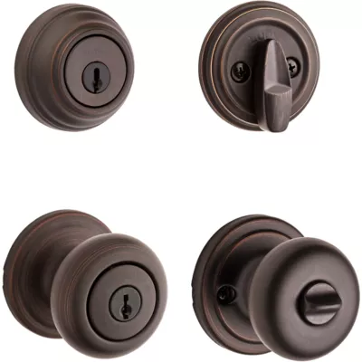 Kwikset Hancock Security Set - Deadbolt Keyed One Side — manufacturer family view